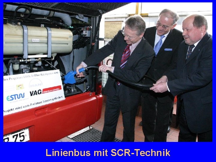 Linienbus mit SCR-Technik 