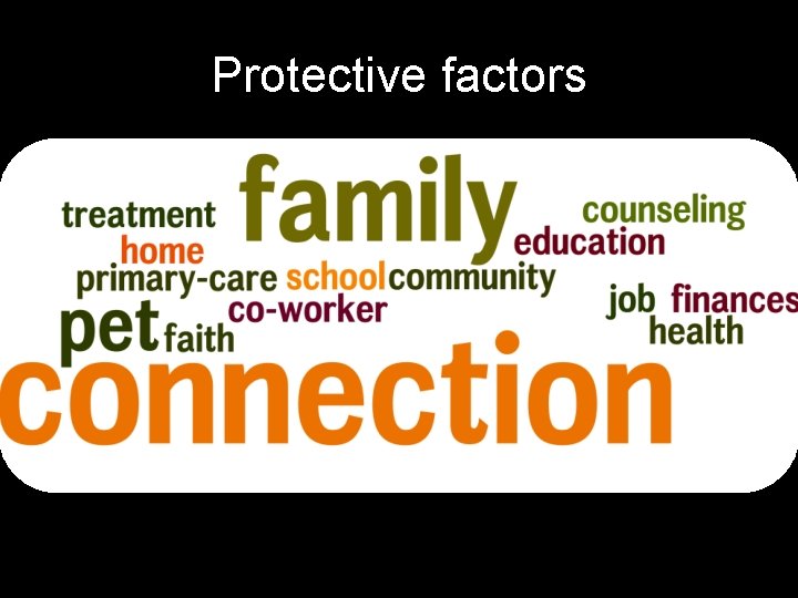 Protective factors 