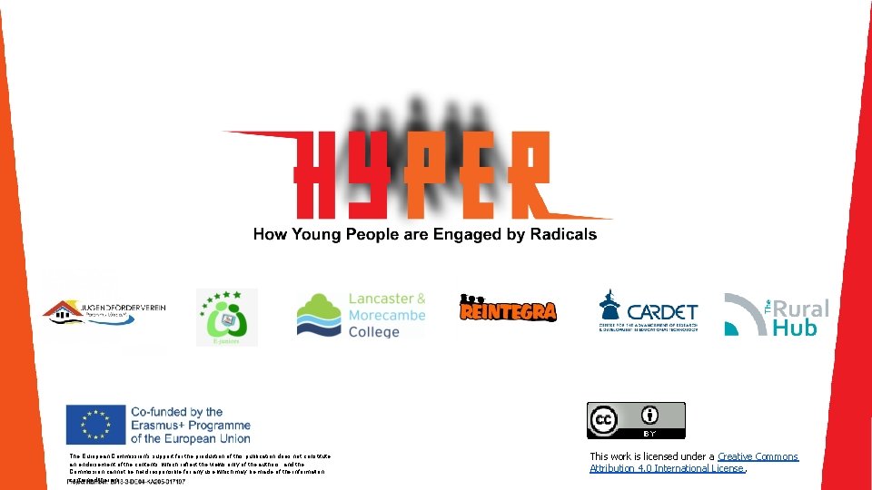 The European Commission's support for the production of this publication does not constitute an