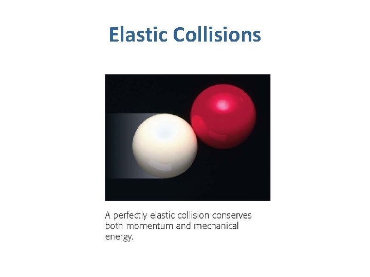 Elastic Collisions 