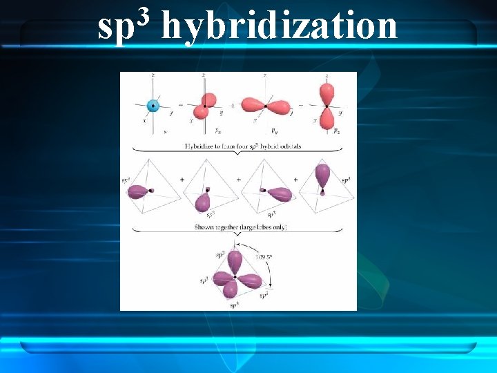 3 sp hybridization 