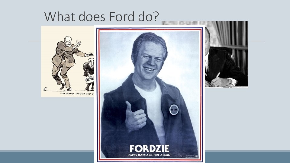 What does Ford do? 