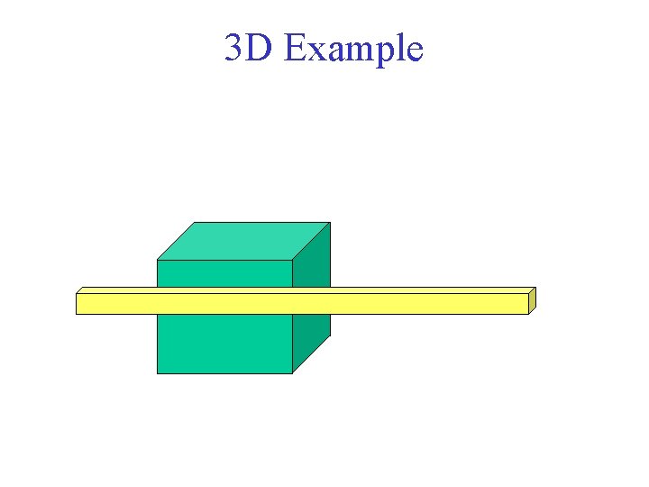 3 D Example 