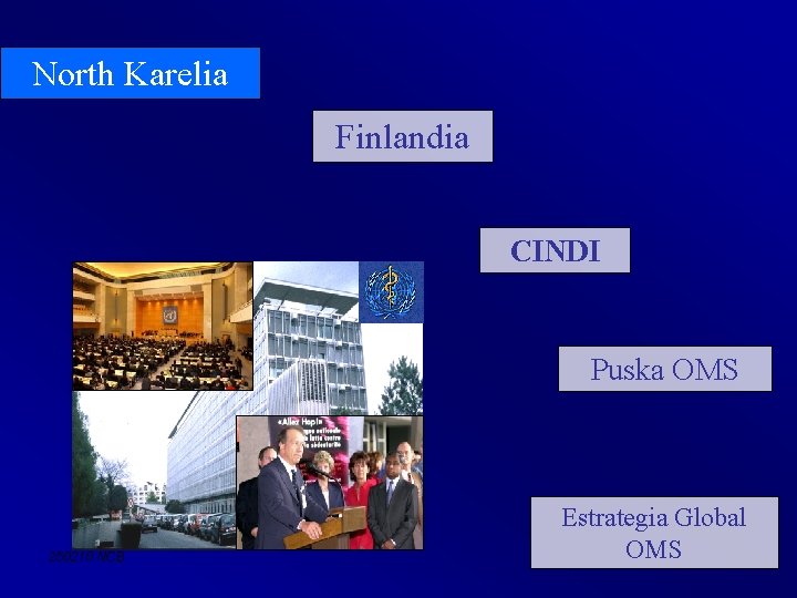 North Karelia Finlandia CINDI Puska OMS 250210 NCB Estrategia Global OMS 