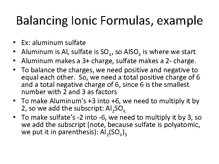 Periodic Table Charges and Ionic Compounds Learning Targets