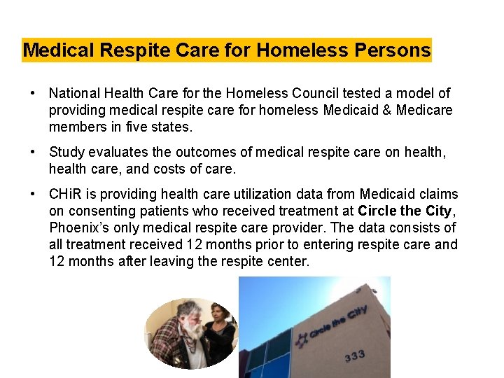 Medical Respite Care for Homeless Persons • National Health Care for the Homeless Council Medical Respite Care for Homeless Persons • National Health Care for the Homeless Council