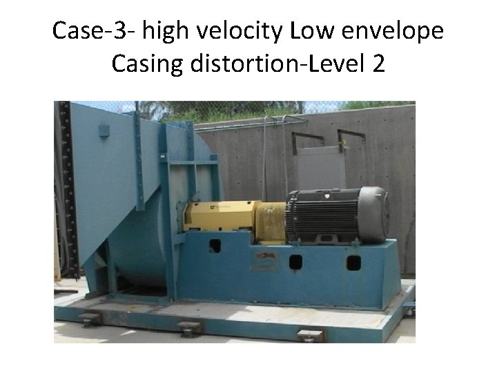 Case-3 - high velocity Low envelope Casing distortion-Level 2 