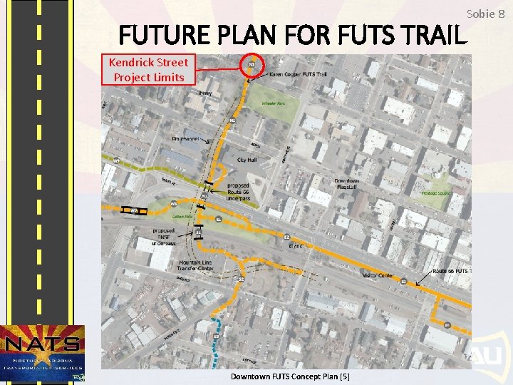 FUTURE PLAN FOR FUTS TRAIL Kendrick Street Project Limits Downtown FUTS Concept Plan [5]