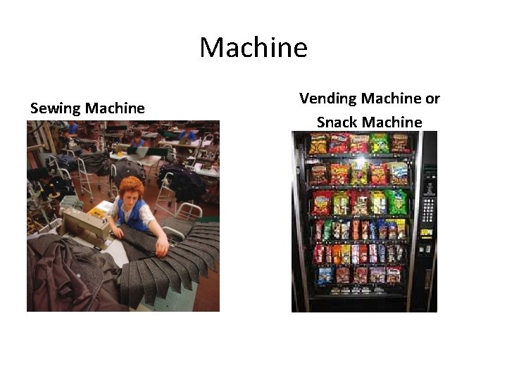 Machine Sewing Machine Vending Machine or Snack Machine 