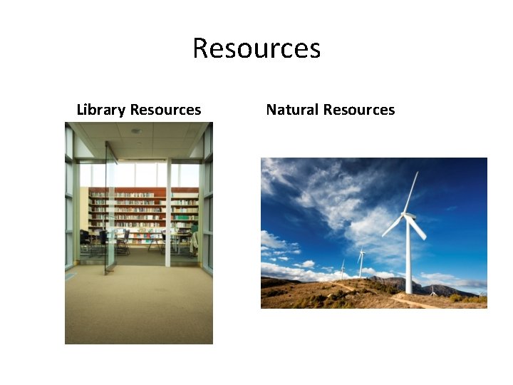 Resources Library Resources Natural Resources 