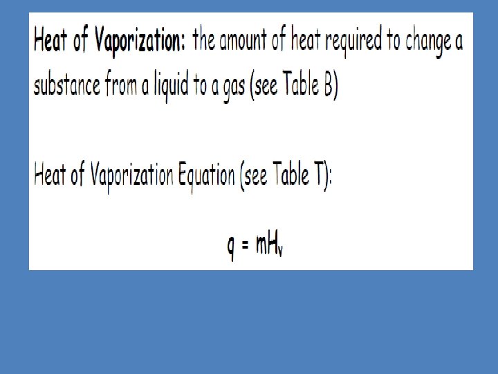 Physical Behavior of Matter 
