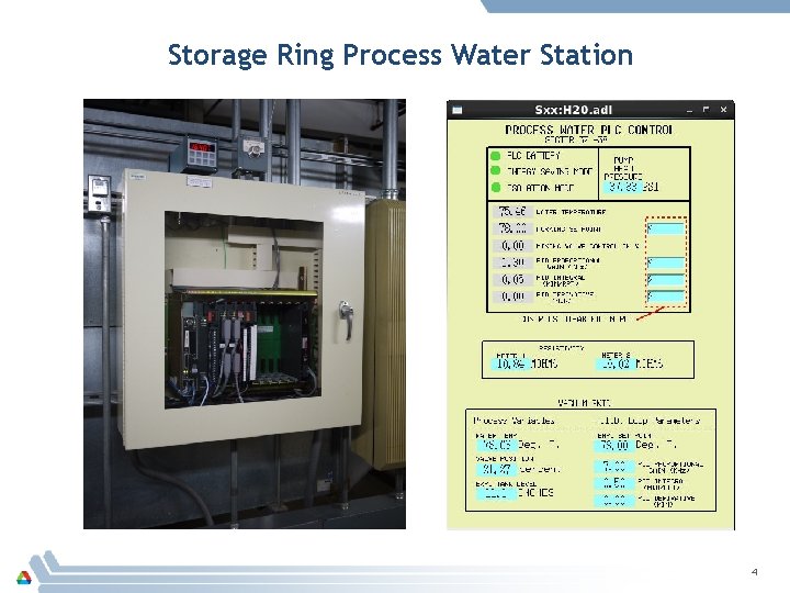 Storage Ring Process Water Station 4 