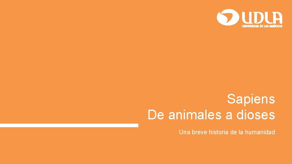 Sapiens De animales a dioses Una breve historia de la humanidad 