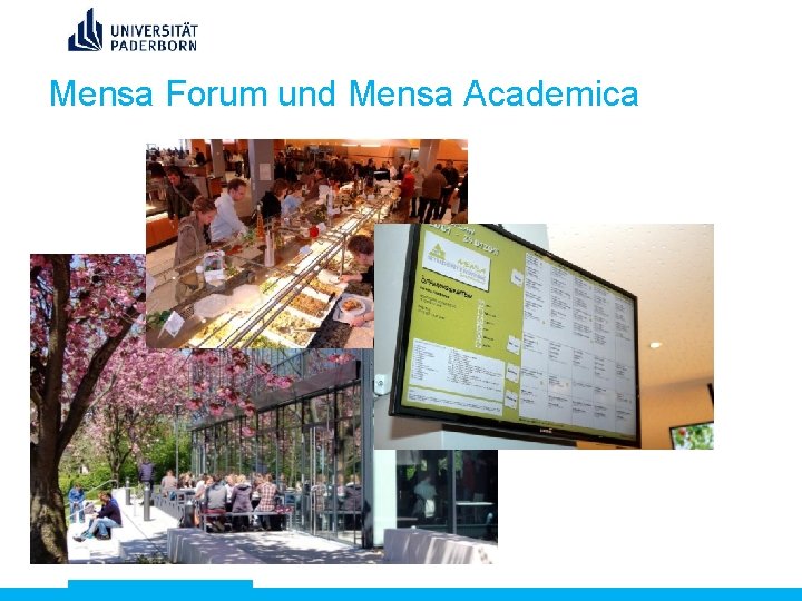 Mensa Forum und Mensa Academica 