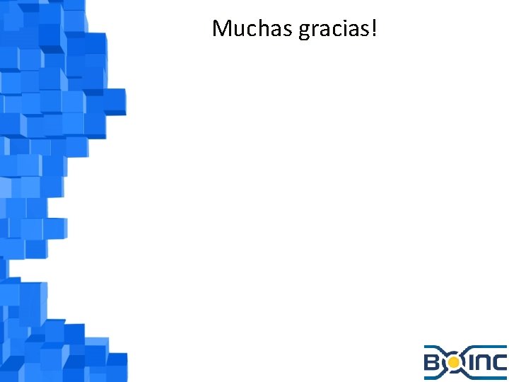 Muchas gracias! 