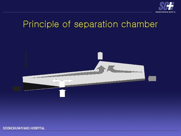 Principle of separation chamber 