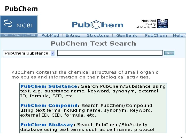 Pub. Chem 70 