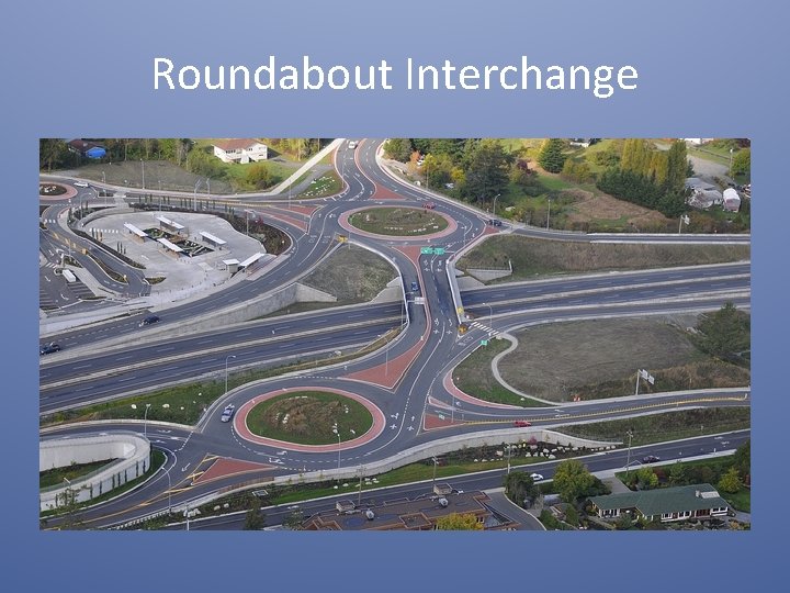 Roundabout Interchange 