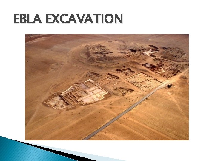 EBLA EXCAVATION 