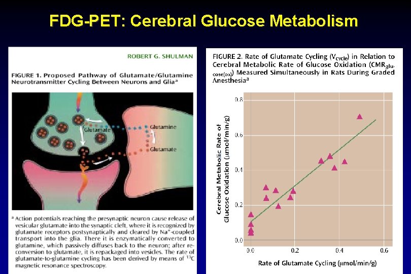 FDG-PET: Cerebral Glucose Metabolism 