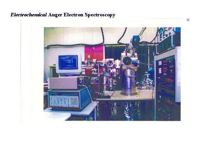 Electrochemical Auger Electron Spectroscopy 
