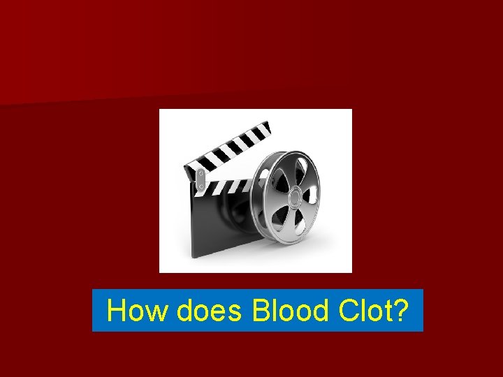 How does Blood Clot? 