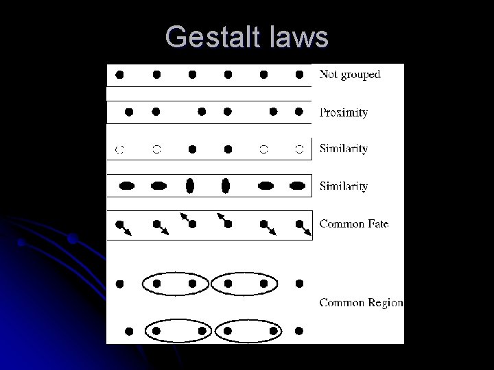 Gestalt laws 