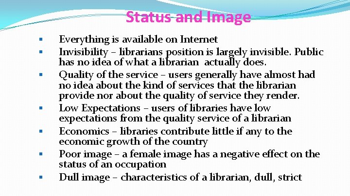 Status and Image § § § § Everything is available on Internet Invisibility –