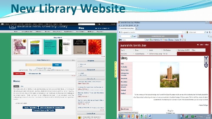 New Library Website 