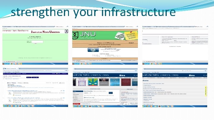 strengthen your infrastructure 