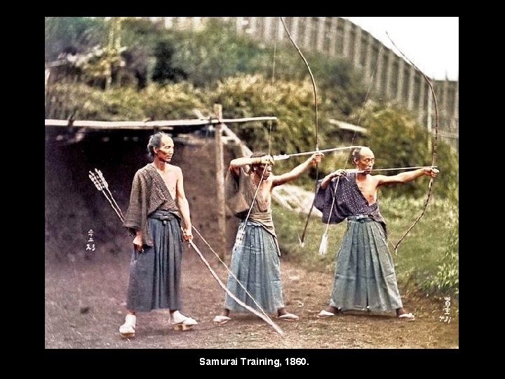 Samurai Training, 1860. 