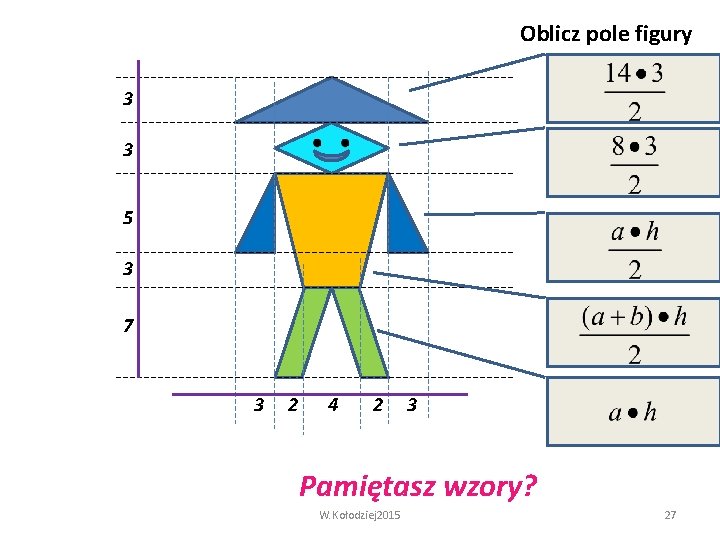 Oblicz pole figury 3 3 5 3 7 3 2 4 2 3 Pamiętasz