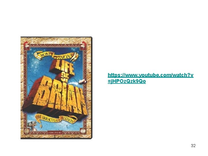 https: //www. youtube. com/watch? v =j. HPOz. Qzk 9 Qo 32 