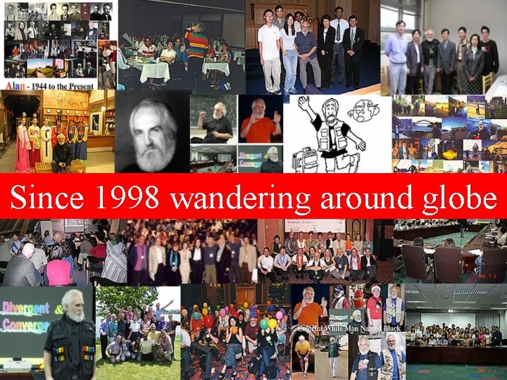 Since 1998 wandering around globe 