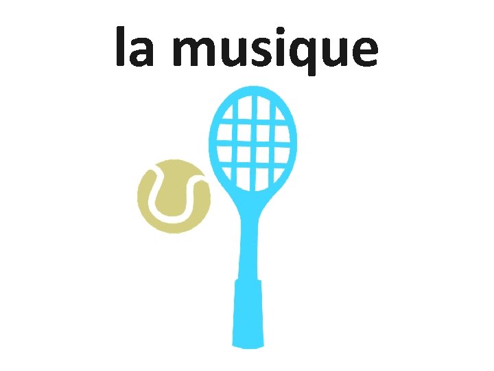 la musique 