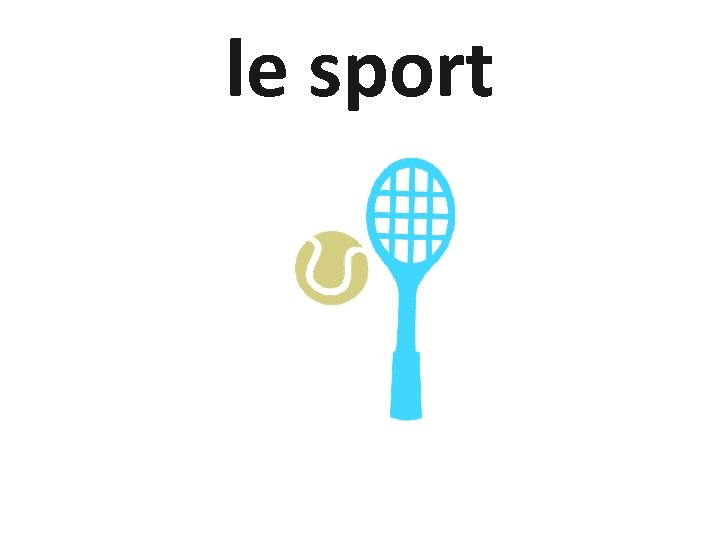 le sport 