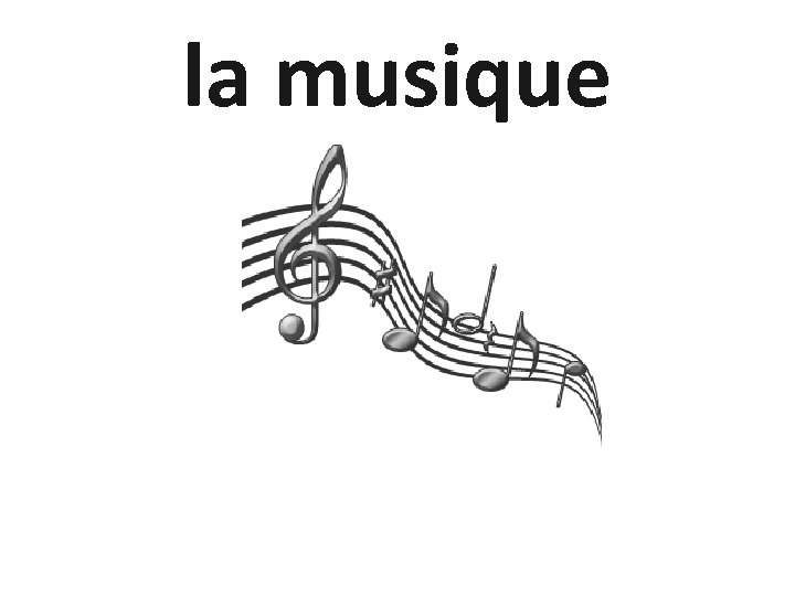 la musique 