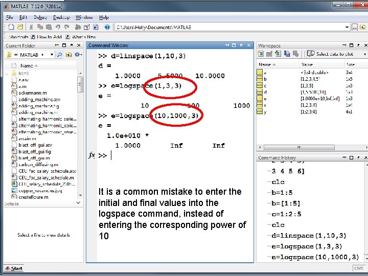 It is a common mistake to enter the initial and final values into the It is a common mistake to enter the initial and final values into the
