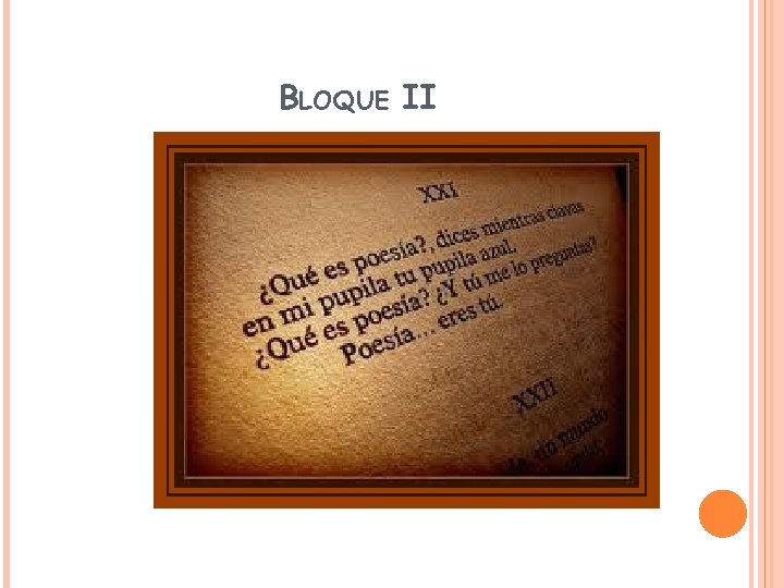 BLOQUE II 