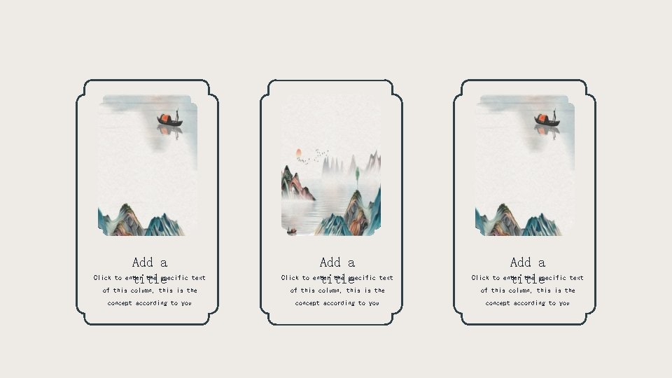 Add a Click to enter the specific text title of this column, this is Add a Click to enter the specific text title of this column, this is