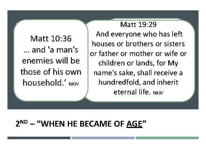 Acts 7: 22 19: 29 Heb 11: 24 -26 ~ By faith Moses, Matt