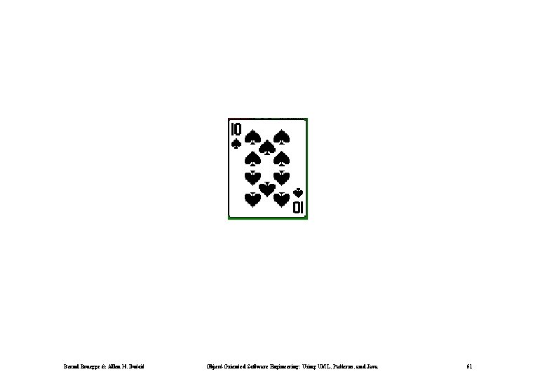 Bernd Bruegge & Allen H. Dutoit Object-Oriented Software Engineering: Using UML, Patterns, and Java