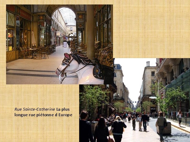 Rue Sainte-Catherine La plus longue rue piétonne d Europe 