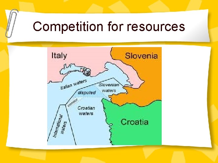 Competition for resources 