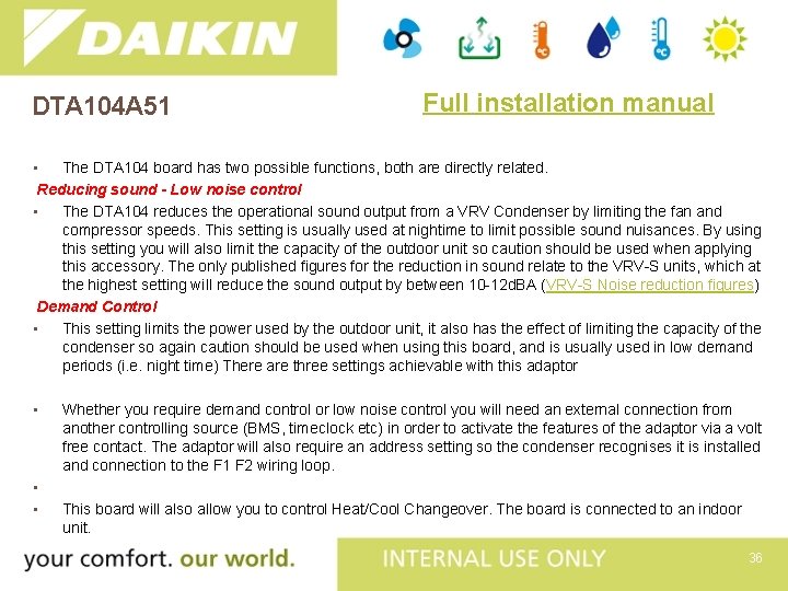 DTA 104 A 51 Full installation manual • The DTA 104 board has two