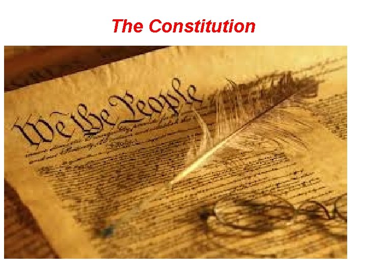 The Constitution 