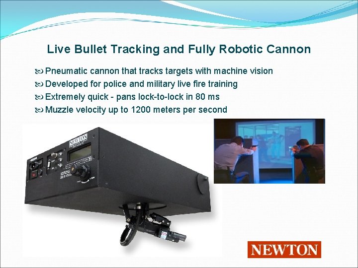 Live Bullet Tracking and Fully Robotic Cannon Pneumatic cannon that tracks targets with machine