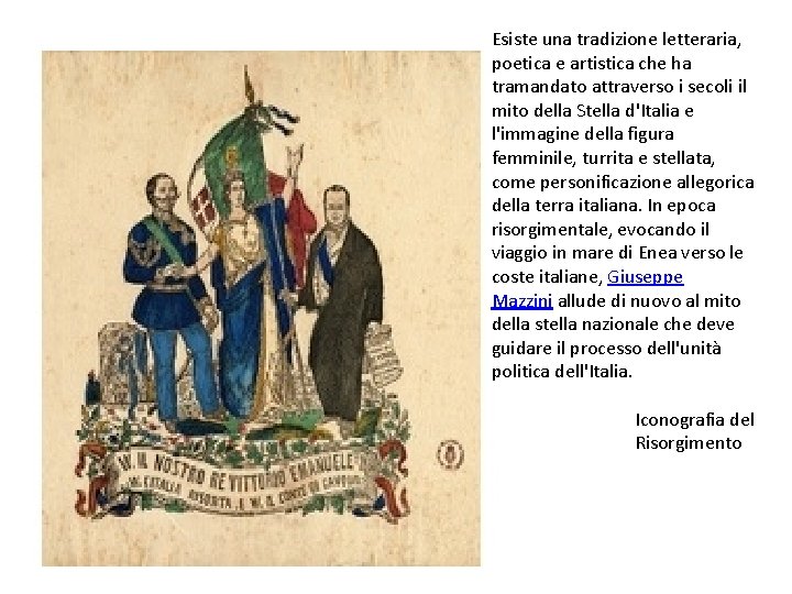 Esiste una tradizione letteraria, poetica e artistica che ha tramandato attraverso i secoli il