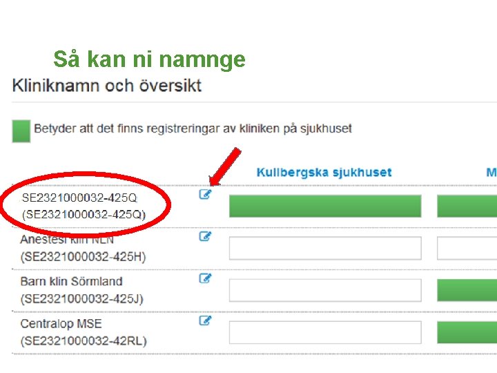 Så kan ni namnge 