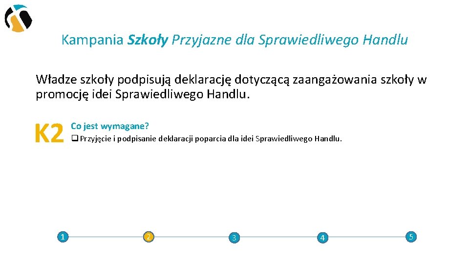 Kampania Szkoły Przyjazne dla Sprawiedliwego Handlu Władze szkoły podpisują deklarację dotyczącą zaangażowania szkoły w